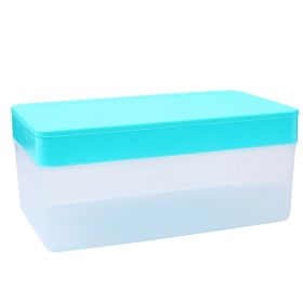 Summer New Silicone Ice Tray Food Grade Ice Cube Mold Large Capacity Ice Container Ice Box Refrigerator Artifact