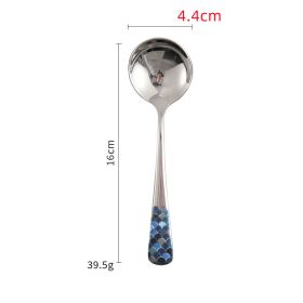 Stainless Steel Creative And Minimalist Household Soup Spoon