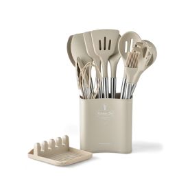 Heat Resistant Non-stick Pot Spoon Spatula Cooking Kitchen Tool Set