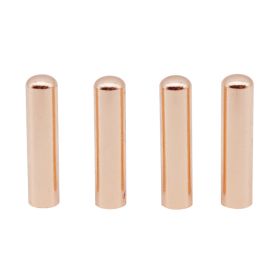 Weiou Shoe parts & Accessories Popular Top10 Amazon; eBayHigh quality rose round metal toe cap with customizable color and length (Color: #5494	6.7mm*28.2mm	Rose gold)