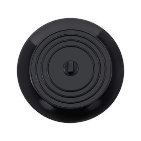 Sink Plug Round Shape Pure Color Silicone Plugging Plug Multi Purpose Floor Drain Cover For Kitchen Bathroom accessory (Ships From: China, Color: Black)