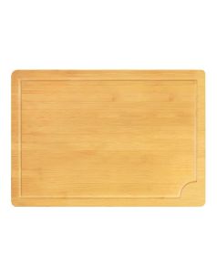 Organic Bamboo Architecture Household Kitchen Accesionse Cutting Board (Color: Natural, size: 2XL/20Ã—14")