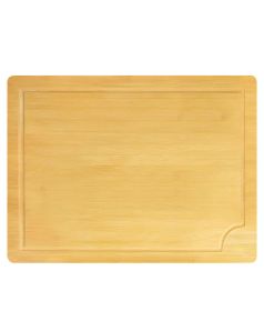 Organic Bamboo Architecture Household Kitchen Accesionse Cutting Board (Color: Natural, size: 3XL/24Ã—18")