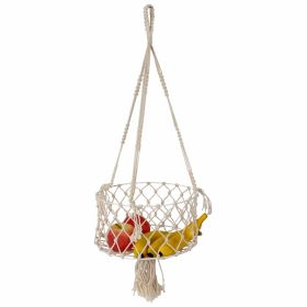 Wall Hanging Fruit Basket | Wire Basket Organizer and Storage for Kitchen (Style: 1 Tier)