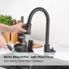 Aquacubic Pull-Out Kitchen Faucet Sprayer Head Replacement;  3 Function Kitchen Tap Hose Spray Spout; Pull Down Kitchen Sink Spray Nozzle