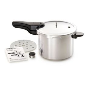 Presto Cooker &amp; Steamer (Material: Aluminum, Country of Manufacture: China)